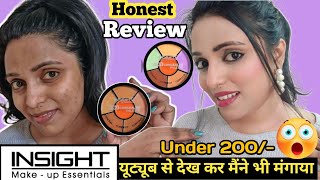 Review amp Demo of Insight Cosmetics Pro Concealer Palette  How To Use it  Cover Dark Circle [upl. by Zumstein]