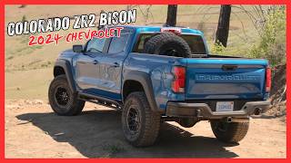 2024 CHEVROLET COLORADO ZR2 BISON A Beast on Wheels [upl. by Adnwahsar672]