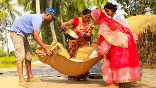 AWESOME Villfood Making  Bengali Murki Recipe  Popped Rice with Jaggery  गुड़ मुरमुरा के लड्डू [upl. by Blake]