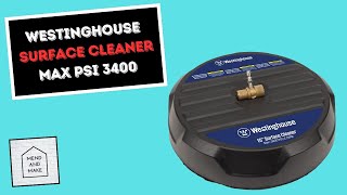 Westinghouse Universal 15” Pressure Washer Surface Cleaner Attachment  3400 Max PSI 14” [upl. by Niro214]