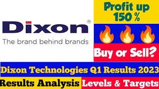 Dixon Technologies Q1 results 2023 Dixon technologies share news today Dixon Tech q1 results [upl. by Yroger]