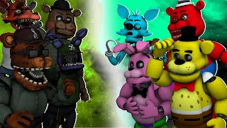 SFM FNaF San Andreas vs Nickelodeon [upl. by Ttimme]