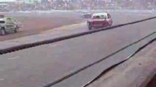 Ipswich spedeweekend 07 1300 stock car crash [upl. by Efi]