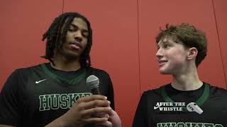 Jayden Harrington amp Chad Cook postgame interview [upl. by Ynez193]