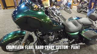 2018 HarleyDavidson Street Glide  Chameleon Flake Hard Candy Custom [upl. by Idner]