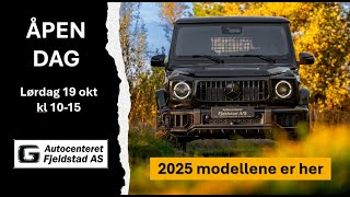 Åpen Dag og lansering av nye G63 AMG G450d og G580 elektrisk [upl. by Harias]