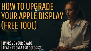 Turn your Apple monitor into a color accurate display in DaVinci Resolve [upl. by Northrop]