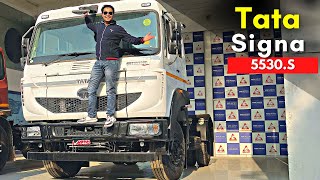 Tata Signa 5530 BS6 Truck  Price  Warranty  Finance Option 🔥 [upl. by Savory]