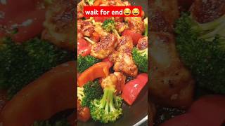 Best chicken broccoli recipe how to share😍foodfoodlover shortsfeedshortsshort [upl. by Ainigriv]