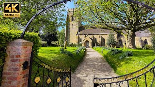 Serene Walk through Hidden Gem Village in the Yorkshire Wolds  LUND ENGLAND [upl. by Foscalina349]