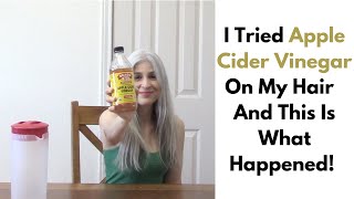 Apple Cider Vinegar Rinse To Remove Yellow From Hair Clarify Volumize and Smooth Hair [upl. by Templeton]