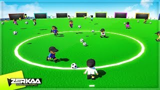 New FOOTBALL BATTLE ROYALE Game Soccer Battle Royale [upl. by Hetti]