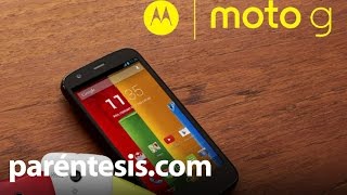 Reseña en video Moto G español [upl. by Berghoff943]