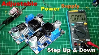 Modul Regulator XL6009 amp LM2596 Adjustable Power Suplay [upl. by Sekofski]