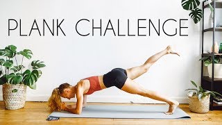 7 MIN PLANK CHALLENGE No Equipment [upl. by Zilef]