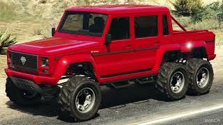 gta 5 6x6 dubsta [upl. by Imoian]