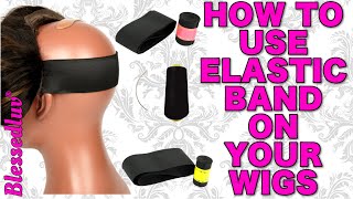 Tutorial DIY How to Apply Elastic Band to Your Wig [upl. by Yhtommit]