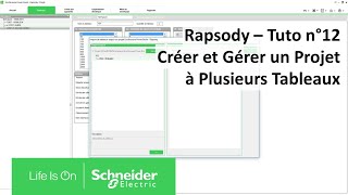 Rapsody  Tuto n°12  Créer et gérer un projet à plusieurs tableaux électriques [upl. by Talyah]