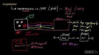 CryptoLocker Malware  Security Chalk Talk [upl. by Haimorej914]