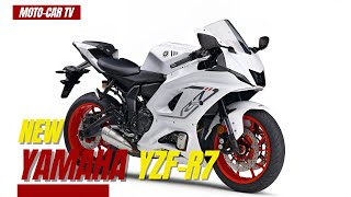 2023 Yamaha YZFR7  MOTOCAR TV [upl. by Harrod]