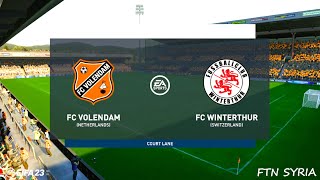 Volendam FC vs Winterthur  International Club Friendly  🎮 FIFA 23 [upl. by Sherburne]