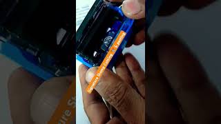 how to make Self inking Signature Stamp trodat signaturestamp shorts [upl. by Nnyroc]