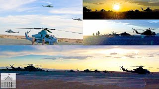 Marine Corps Helicopter Fleet Support Training at Camp Wilson California [upl. by Arly]