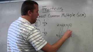 Fractions Least Common Multiple [upl. by Purdy]