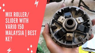 Honda Vario 150 Malaysia Mix Dr Pulley  Pickup  Top Speed increase [upl. by Malvin427]