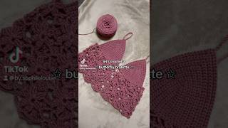 crochet butterfly bralette🦋 crochetfashion crochet fashion [upl. by Goer]