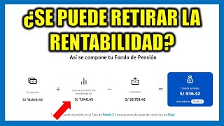 RETIRO DE AFP 2024 ¿Se puede retirar la RENTABILIDAD [upl. by Mcleod]