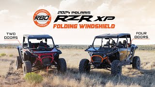 Introducing the RZR XP Folding Windshield  Razorback Offroad™ [upl. by Jyoti87]