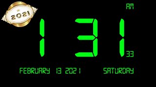 How To Apply Digital Clock On PC 2021  Digital Clock Screen Saver On PC  By CodeWithShani [upl. by Ruosnam]