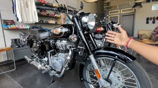 2023 New Royal Enfield Bullet 350 Standard Full Review [upl. by Onairotciv387]