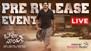 Bheemla Nayak Pre Release Event Live  Pawan Kalyan Rana Daggubati Nithya Menen  Shreyas Media [upl. by Oner]