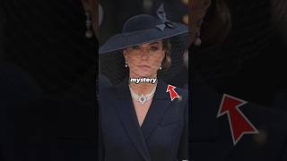 The Mystery Behind Catherines Mourning Veil At Queens Funeral shorts catherine queen [upl. by Annawot487]