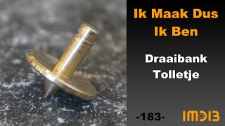 183 Beginner op de draaibank [upl. by Jamesy]