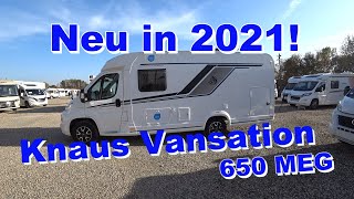 Knaus VAN TI Vansation 650 MEG Neu in 2021 Wohnmobil Teilintegriert Neu in der VAN Klasse Roomtour😊 [upl. by Tobe]