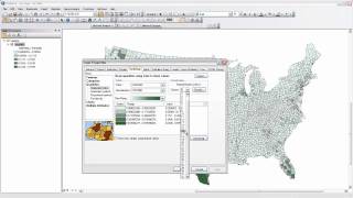 38 Choropleth Mapping with ArcMap [upl. by Nnylirak]