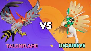 Talonflame VS DecidueyePokemon unite [upl. by Yeta]