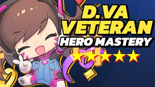 「Hero Mastery」 DVA VETERAN HIGH SCORE 5 STARS Overwatch 2 Guide [upl. by Melleta]