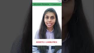 Solvent and Insolvent Person  Basic Accounting Term  Insolvent meaning Letstute Accountancy Hindi [upl. by Harding508]