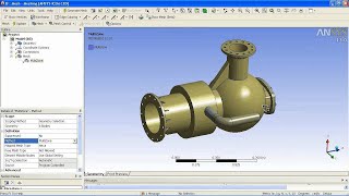 Efficient Meshing Tutorial with Ansys Workbench [upl. by Toddie]