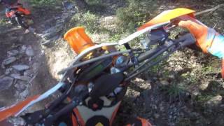 Dust Devils Adventure Tours Spain GoPro KTM 250 EXCF Enduro Offroad [upl. by Llenyr]