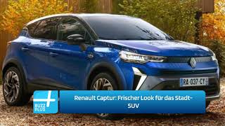 Renault Captur Frischer Look für das StadtSUV [upl. by Htederem]