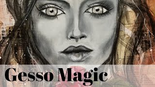 What is Gesso and How to Use it for Mixed Media Projects [upl. by Luapleahcim]