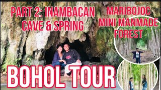 Part 2 Inambacan Cave amp Spring Antequera Bohol Philippines 🇵🇭 Maribojoc Mini Man Made Forest 🌳 [upl. by Nalehp]