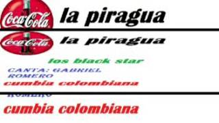 LA PIRAGUA gabriel romero con los black stars [upl. by Leanor]