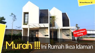 MURAH INI RUMAH IKEA IDAMAN MILENIAL DI GREENLAND KEMANG BOGOR  URBANHAUSEID 22 [upl. by Annyahs]