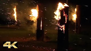 Traditionelles Scheibenschlagen quotSchibi Schiboquot  Zastlertal 2019  Alemannische Fasnet 🇩🇪 [upl. by Airdnaxila571]